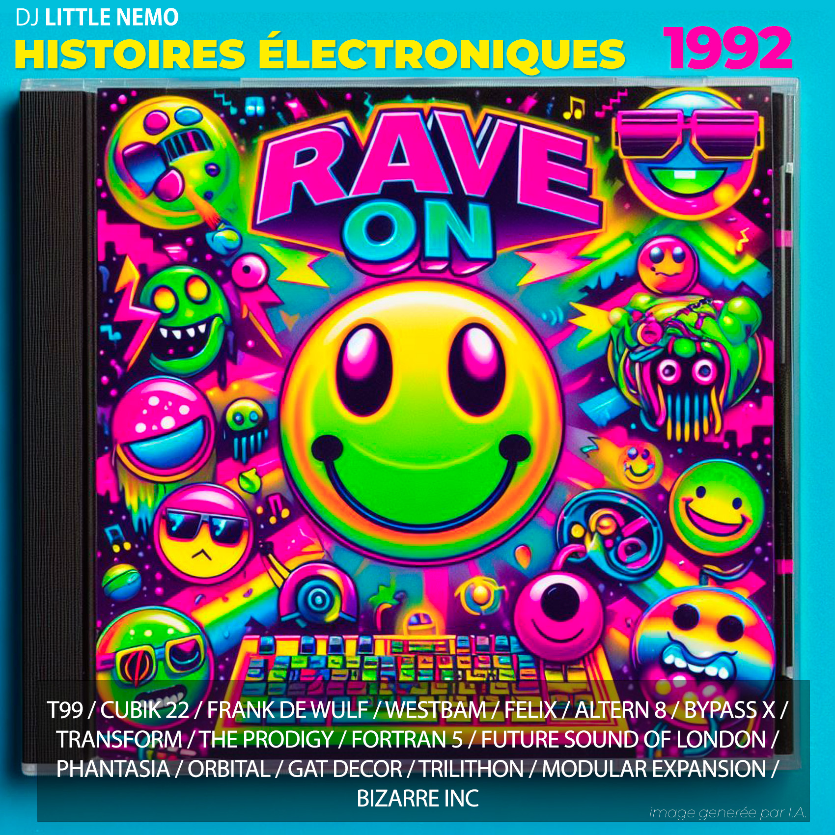 1992 Rave Histoires électroniques: le MIX 1992 Rave On! - Histoires Electroniques