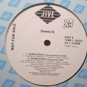 Steady B – Going Steady (Vinyl 12" 33 ⅓ RPM Promo, 1989)