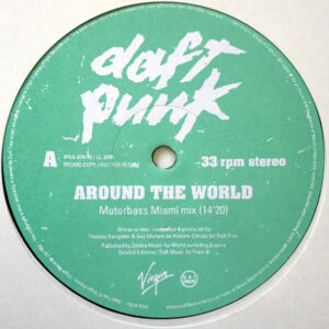 Daft Punk – Around The World (Vinyl 12" 33 ⅓ RPM Promo, 1997)