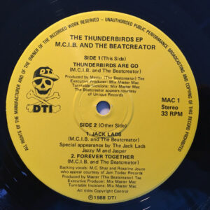 MC I.B. – The Thunderbirds EP (Vinyl 12" 33 ⅓ RPM EP, 1988)