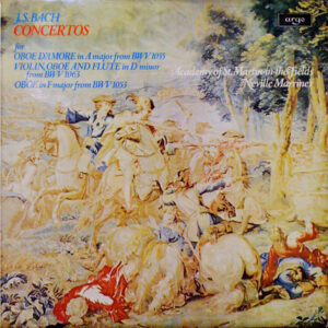 Johann Sebastian Bach – Concertos (Vinyl LP Stereo, 1976)