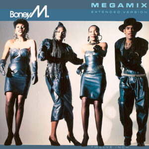Boney M. – Megamix (Extended Version) (Vinyl 12" 45 RPM Single Stereo, 1988)