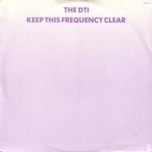 The DTI – Keep This Frequency Clear (Vinyl 12" 45 RPM, 1988)