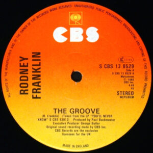Rodney Franklin – The Groove (Vinyl 12" 45 RPM Single Stereo, 1980)