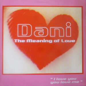 Dani – The Meaning Of Love "I Love You You Love Me" (Vinyl 12", 2000)