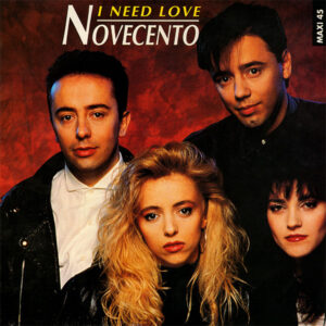 Novecento – I Need Love (Vinyl 12" 45 RPM Maxi-Single, 1990)