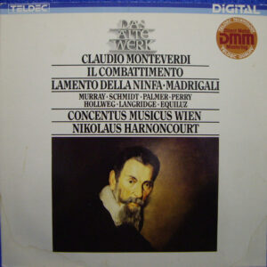 Claudio Monteverdi – Il Combattimento • Lamento Della Ninfa • Madrigali (Vinyl LP Stereo, 1984)