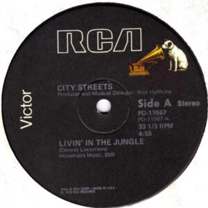 City Streets – Livin' In The Jungle (Vinyl 12" 33 ⅓ RPM, 1979)