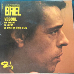 Jacques Brel – Vesoul (Vinyl 7" 45 RPM EP Reissue)