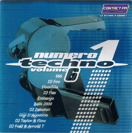 Various – Numero 1 Techno Volume 6 (CD Compilation, 2000)