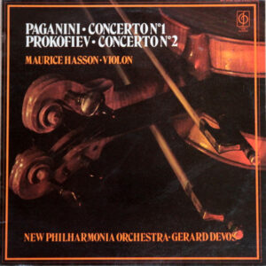 Niccolò Paganini – Paganini Violin Concerto No.1 / Prokofiev Violin Concerto No.2 (Vinyl LP Stereo, 1976)