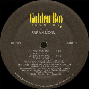 Sarah Moon – Sex Symbol (Vinyl 12" 33 ⅓ RPM, 1985)